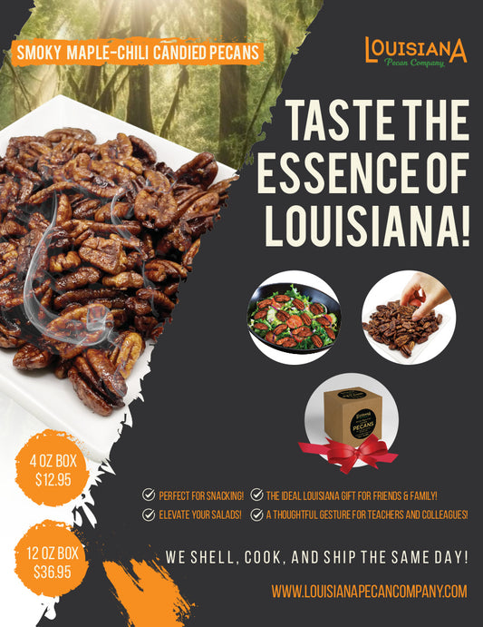Smoky Maple-Chili Candied Pecans: The Nuts Behind the Tale
