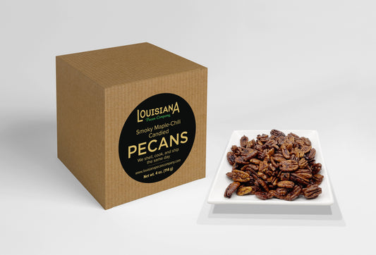 Exclusive Smoky Maple-Chili Candied Pecans